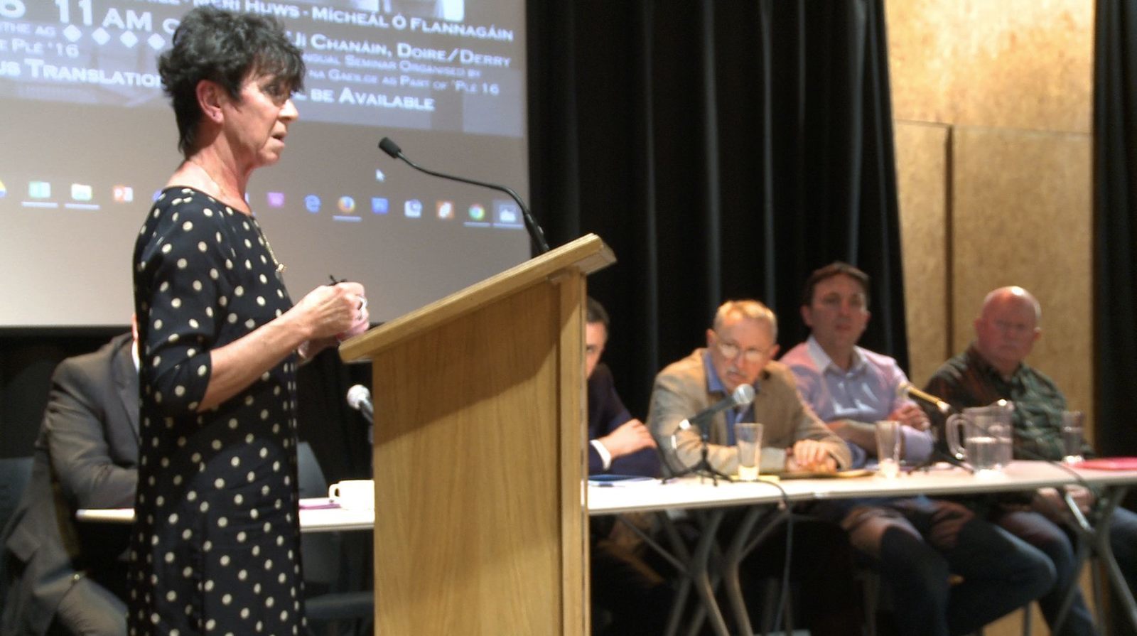 Éileamh ar reachtaíocht teanga ó thuaidh ag Seimineár Chonradh na Gaeilge