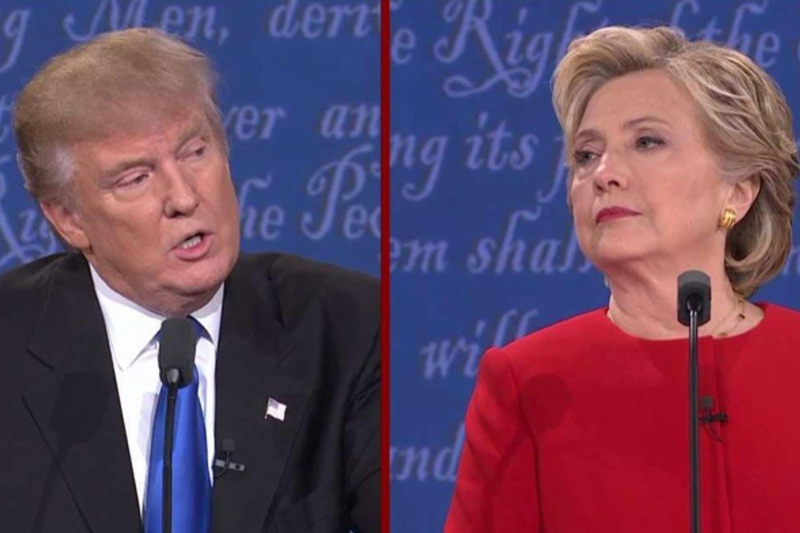 Bua na díospóireachta ag Hillary, ach an toghchán féin?