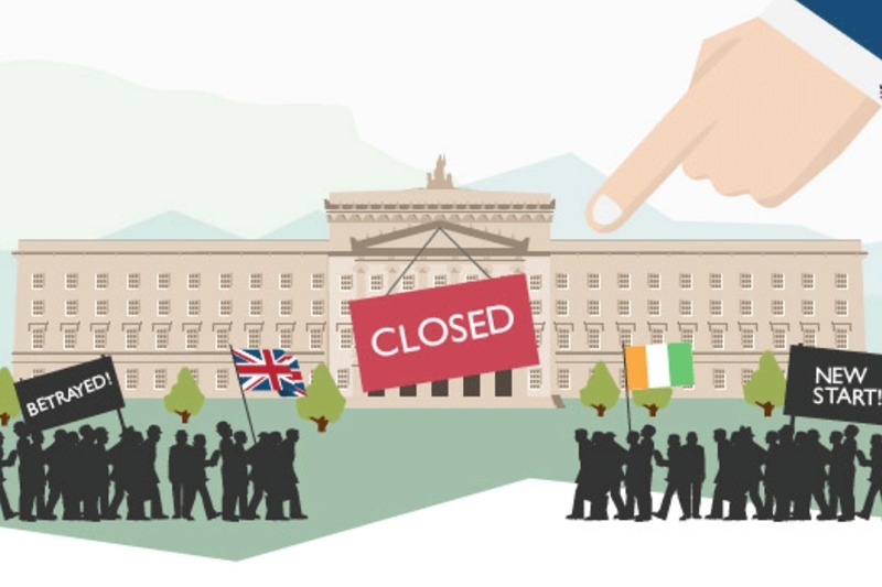 Tá sé deich mbliana ó bhí riail dhíreach ó Westminster againn ach is mór an difear idir an t-am sin agus an lá inniu. Tá cúrsaí ó thuaidh á bplé ag Ciarán Ó Pronntaigh. 