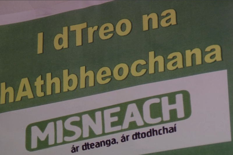 MISNEACH – gluaiseacht radacach Ghaeilge faoi sheol