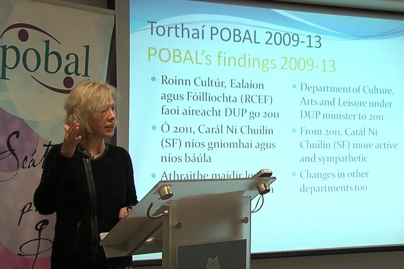 Reachtaíocht na gcúirteanna ó thuaidh ag teacht salach ar an Chairt Eorpach do Theangacha Réigiúnacha - POBAL