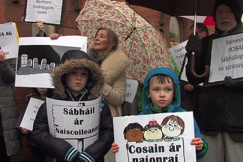 Picéad roimh chlár Cormac@5 faoi chiorruithe Fhoras na Gaeilge