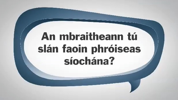 An mbraitheann tú slán faoin phróiseas síochána?