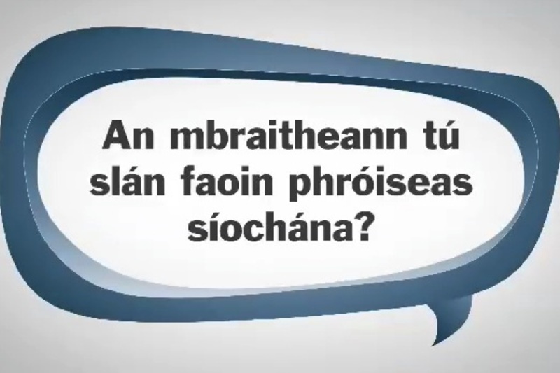 An mbraitheann tú slán faoin phróiseas síochána?