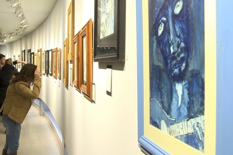 A chéad taispéantas seolta ag Gearóid Mac Lochlainn