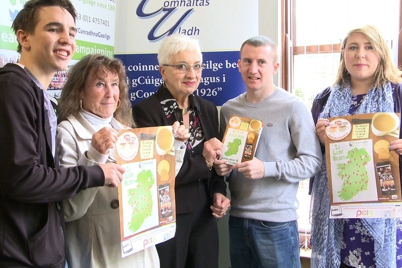 Dornálaithe clúiteacha ag foghlaim na Gaeilge