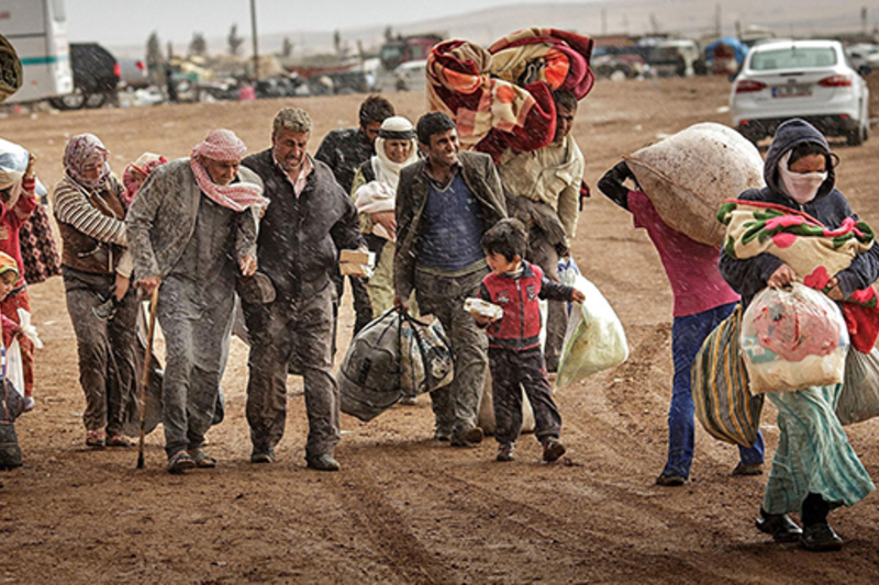 Ag teitheadh ón uafás